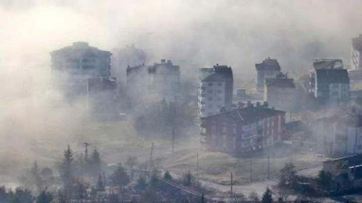 Elazığ’da yoğun sis