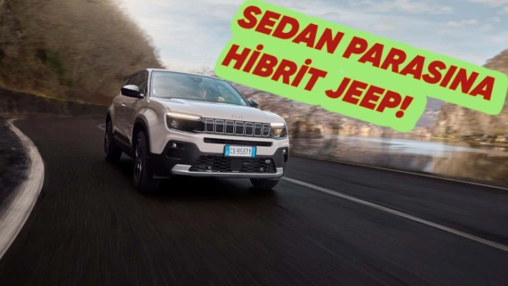 Elektrikli Jeep Avenger e-Hybrid Türkiye'ye Geliyor
