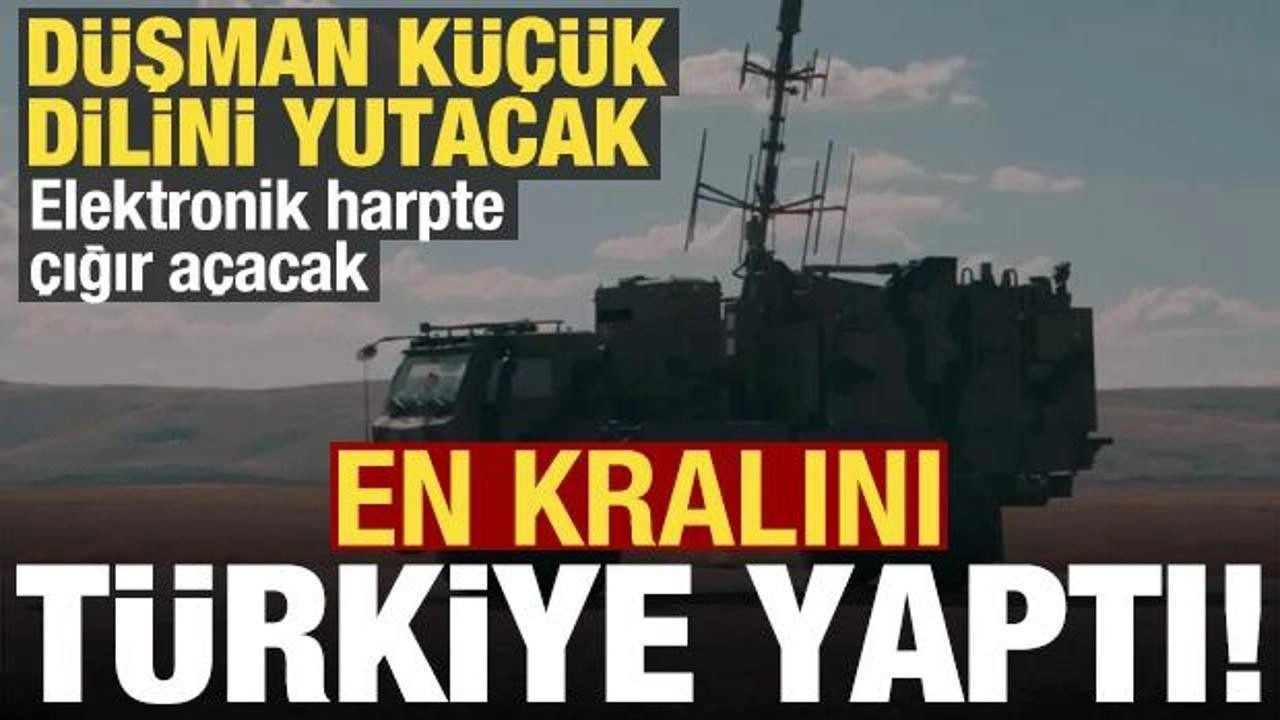 Elektronik harpte çığır açacak: En kralını Türkiye yaptı, düşman küçük dilini yutacak...