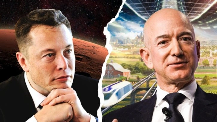 Elon Musk ve Jeff Bezos'un firması anlaştı: Projeyi birlikte yürütecekler!