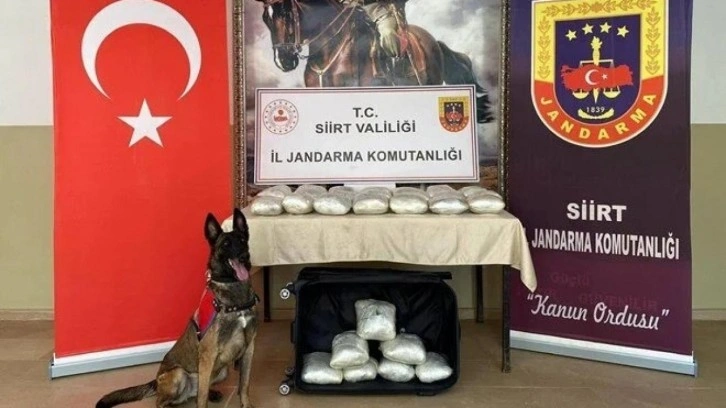 Emanet bavuldan çıkanlar şoke etti! 40 kilo...