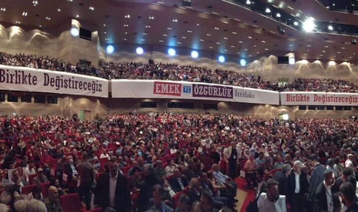 Emek ve Özgürlük İttifakı kuruldu