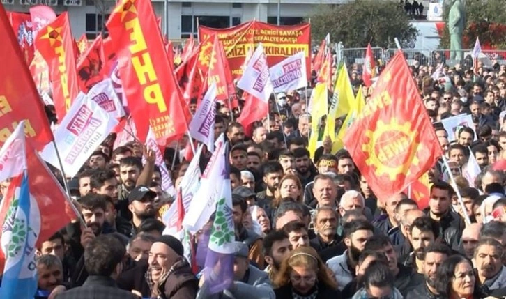 Emek ve Özgürlük İttifakı'nın ilk mitingi gerçekleşti