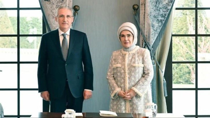 Emine Erdoğan, BM İklim Değişikliği Konferansı Başkanı Babayev ile görüştü