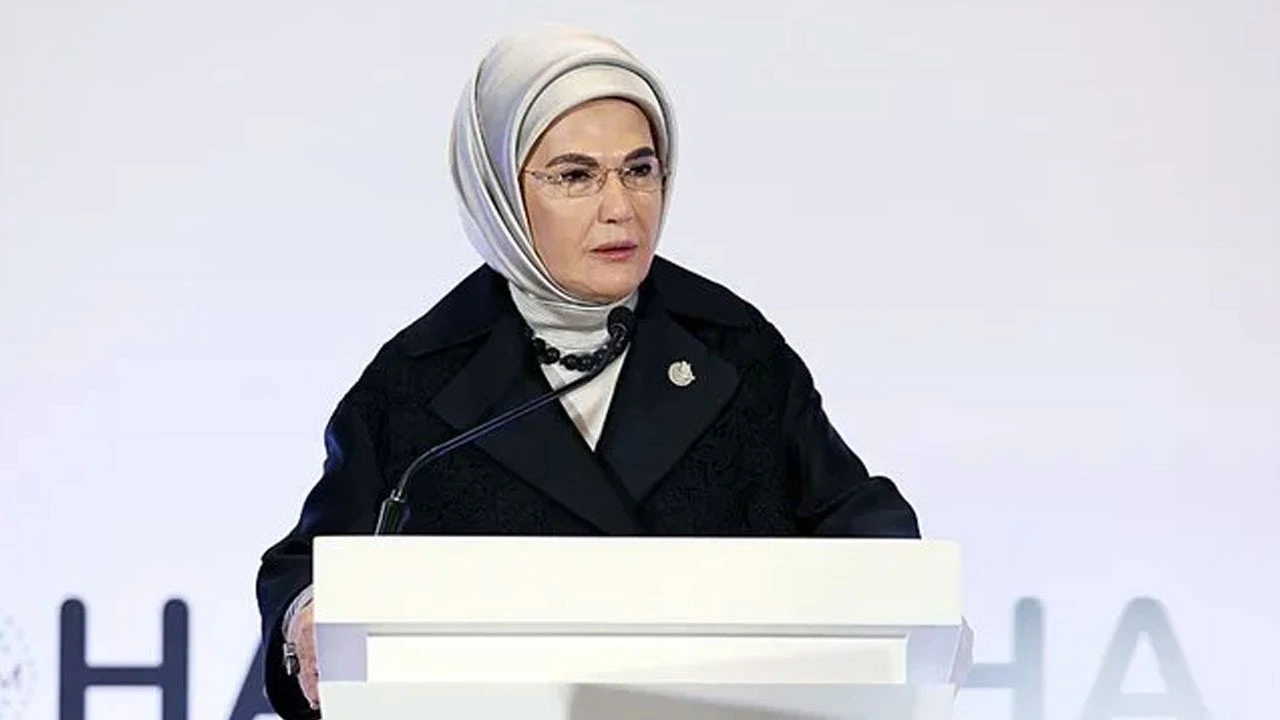 Emine Erdoğan: İsrail'in Filistin'de gerçekleştirdiği postmodern bir Holokost'tur