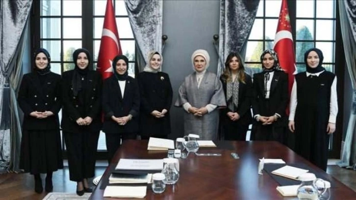 Emine Erdoğan, MÜSİAD Kadın Komitesi üyeleriyle bir araya geldi