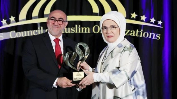 Emine Erdoğan'a ABD'de ödül