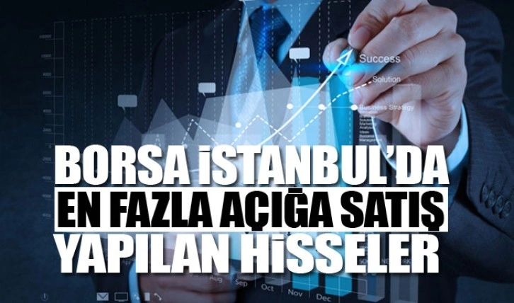 En fazla açığa satış yapılan hisseler 14/12/2022