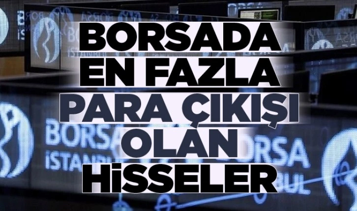 En fazla para çıkışı olan hisseler 01/11/2023