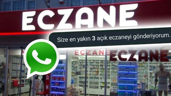 En Yakınınızdaki Eczaneyi WhatsApp'tan Öğrenebilirsiniz