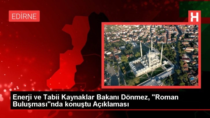 Enerji ve Tabii Kaynaklar Bakanı Dönmez, 