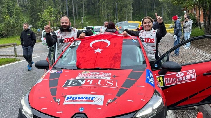 Enplus desteğiyle İtalya Rallisi’nde Türk imzası