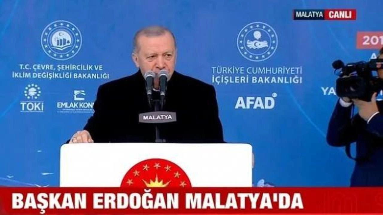 Erdoğan: 2024 yılı sonu itibariyle konutların yüzde 45'i tamamladı