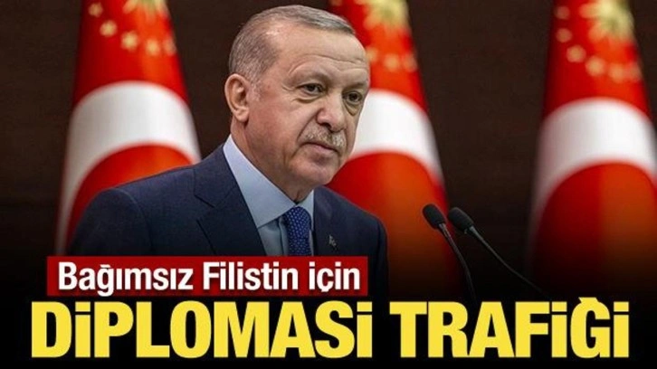 Erdoğan'dan bağımsız Filistin Devleti için diplomasi trafiği! İspanya'ya gidiyor