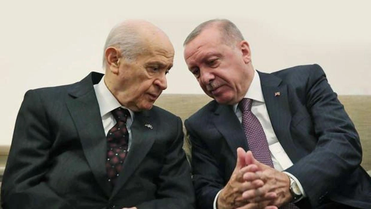 Erdoğan'la Bahçeli'den 