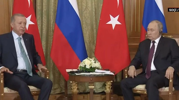 Erdoğan Putin görüşmesi Soçi'de başladı ilk açıklamalar geldi tahıl koridoru Ukrayna krizi