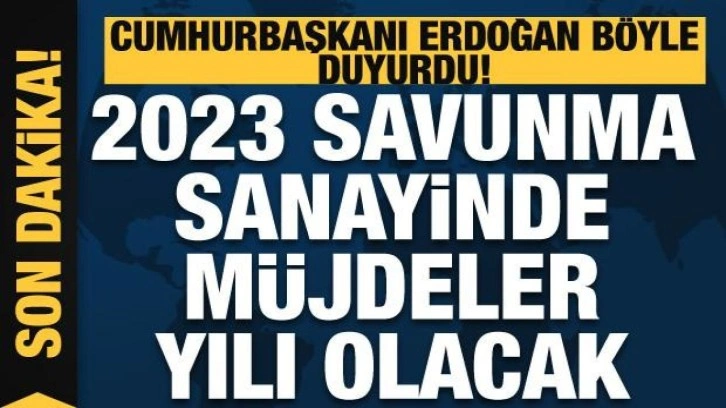 Erdoğan: Yüzde 80'i milli olan bir savunma sanayiine sahibiz