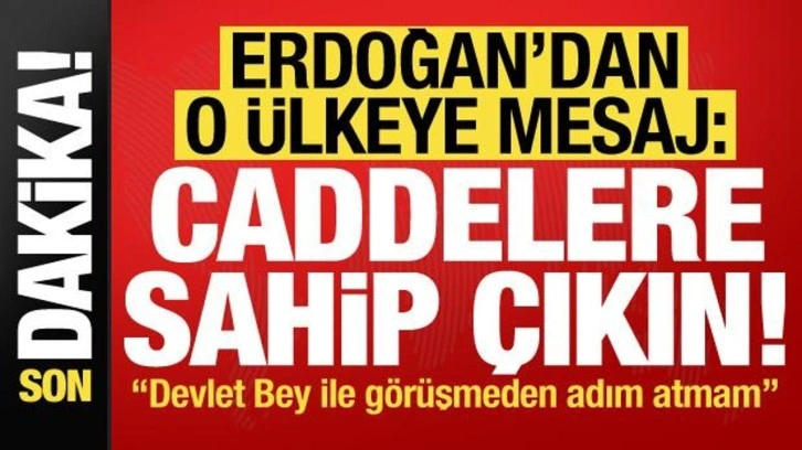 Erdoğan'dan İsveç'e mesaj: Caddelerinize sahip çıkın! 'Devlet Beyle görüşmeden adım a