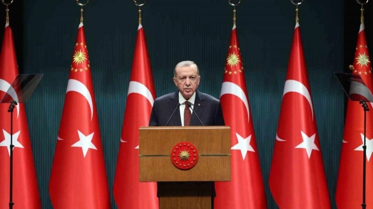 Erdoğan'dan şehit askerler için başsağlığı mesajı