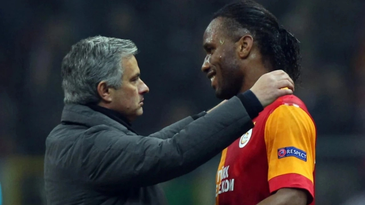 Eski Galatasaray'lı Drogba'dan Mourinho'ya destek!