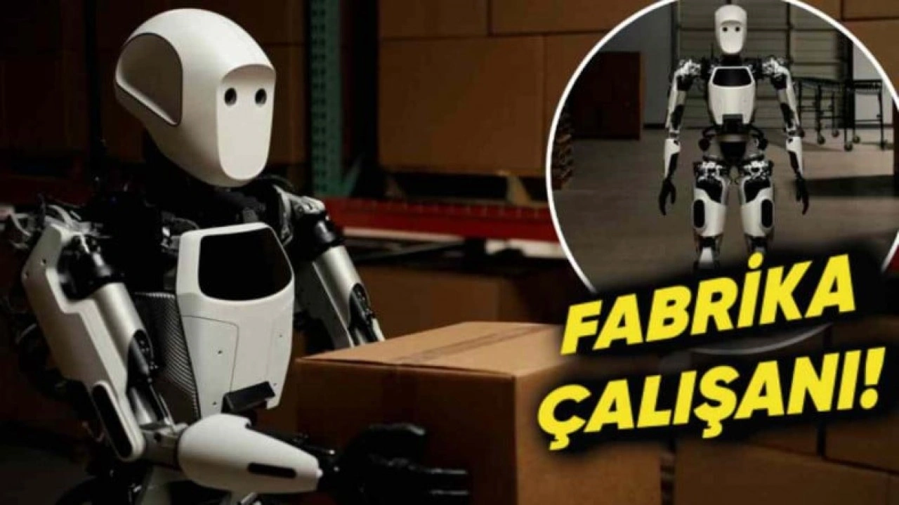 Fabrikalarda Kullanılmak Üzere Geliştirilen İnsansı Robot Tanıtıldı