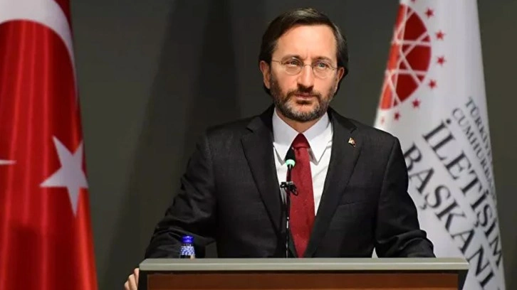 Fahrettin Altun'dan Cumhurbaşkanı Erdoğan'a: 'Yürüdüğün yolda seninleyiz'