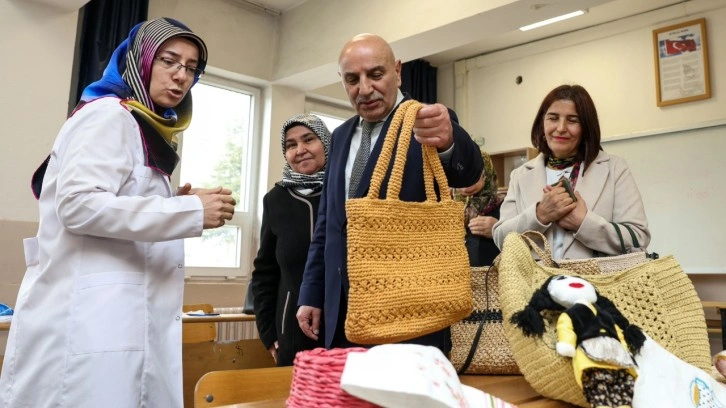 Farabi Anadolu Lisesine dikiş atölyesi açıldı