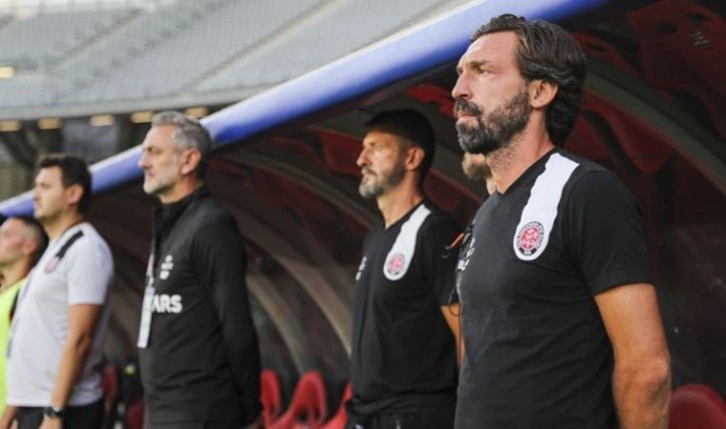 Fatih Karagümrük Teknik Direktörü Andrea Pirlo: 'Öz güvenimiz yerine geldi'