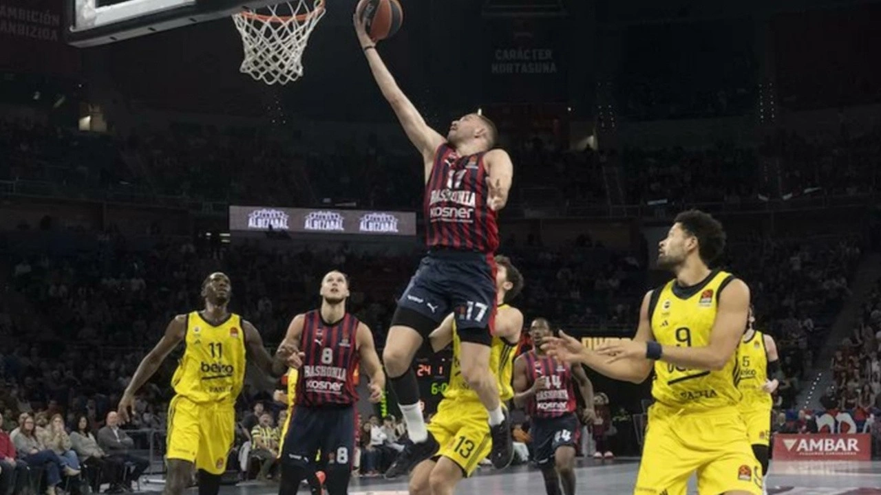 Fenerbahçe Beko, EuroLeague'de Baskonia'ya mağlup oldu