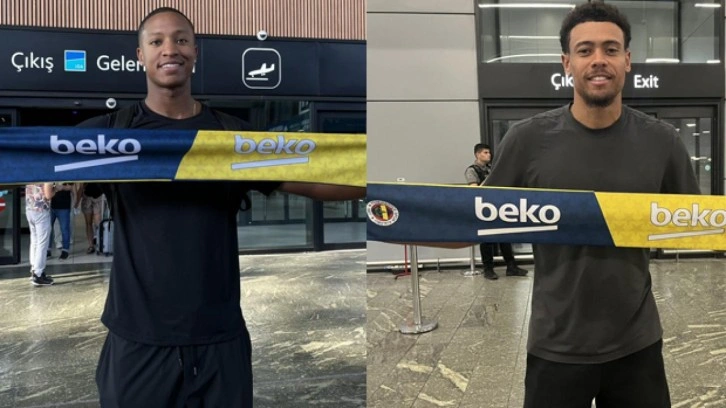 Fenerbahçe Beko'nun yeni transferleri İstanbul'da