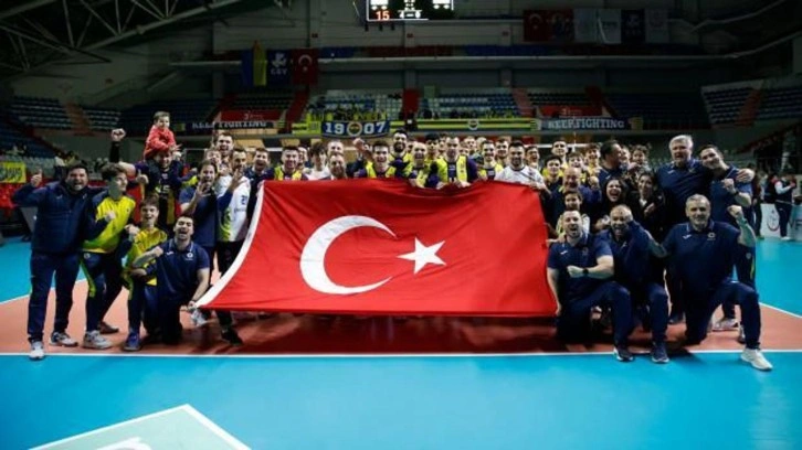 Fenerbahçe, CEV Cup’ta 4’lü finallere yükseldi