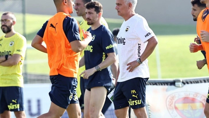 Fenerbahçe'de Mourinho ile ilk antrenman