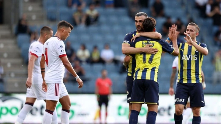 Fenerbahçe hazırlık maçında Mol Fehervar'ı yendi