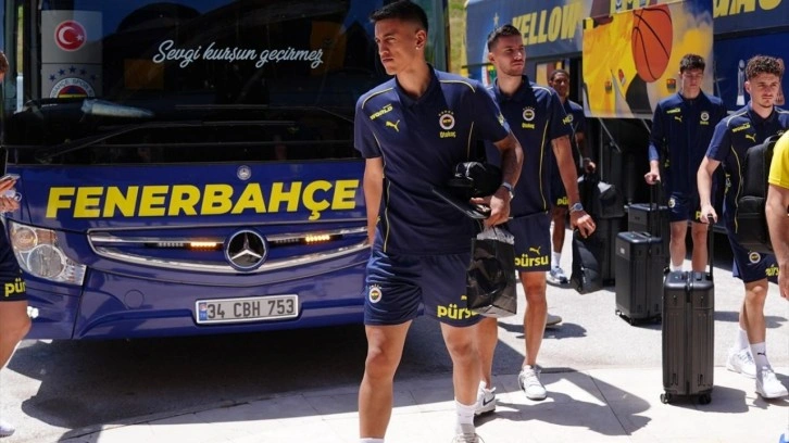 Fenerbahçe kafilesi, kamp için Düzce'ye geldi