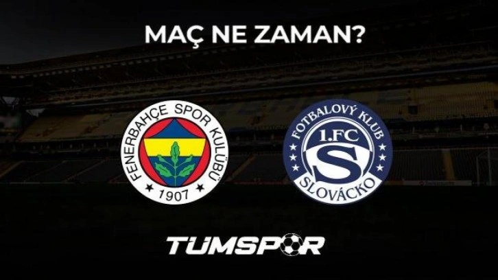 Fenerbahçe Slovacko maçı ne zaman, saat kaçta ve hangi kanalda? UEFA Avrupa Ligi...