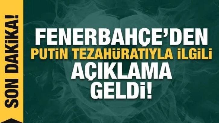 Fenerbahçe'den 