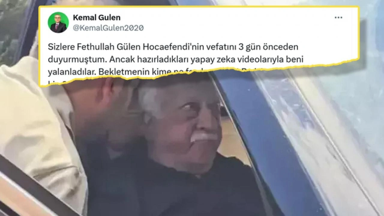 FETÖ'de yeni kavga: Fetullah Gülen'in ölümünü gizlemişler! Yeğeni duyurdu