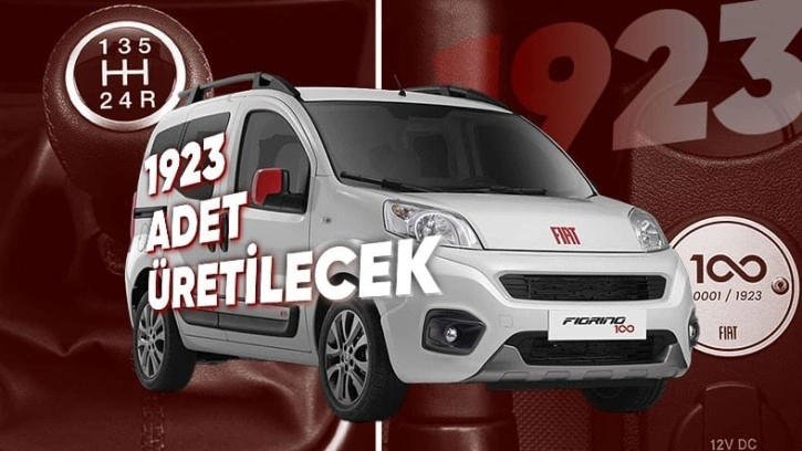 Fiat’tan Cumhuriyet’in 100. Yılına Özel Fiorino - Webtekno