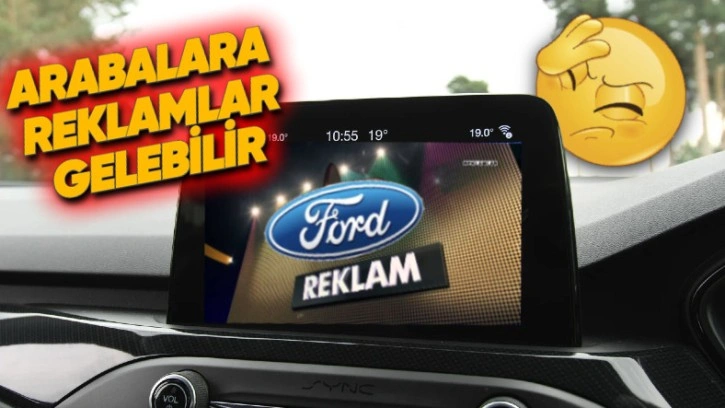 Ford'dan Otomobillere Reklam Getirecek Patent