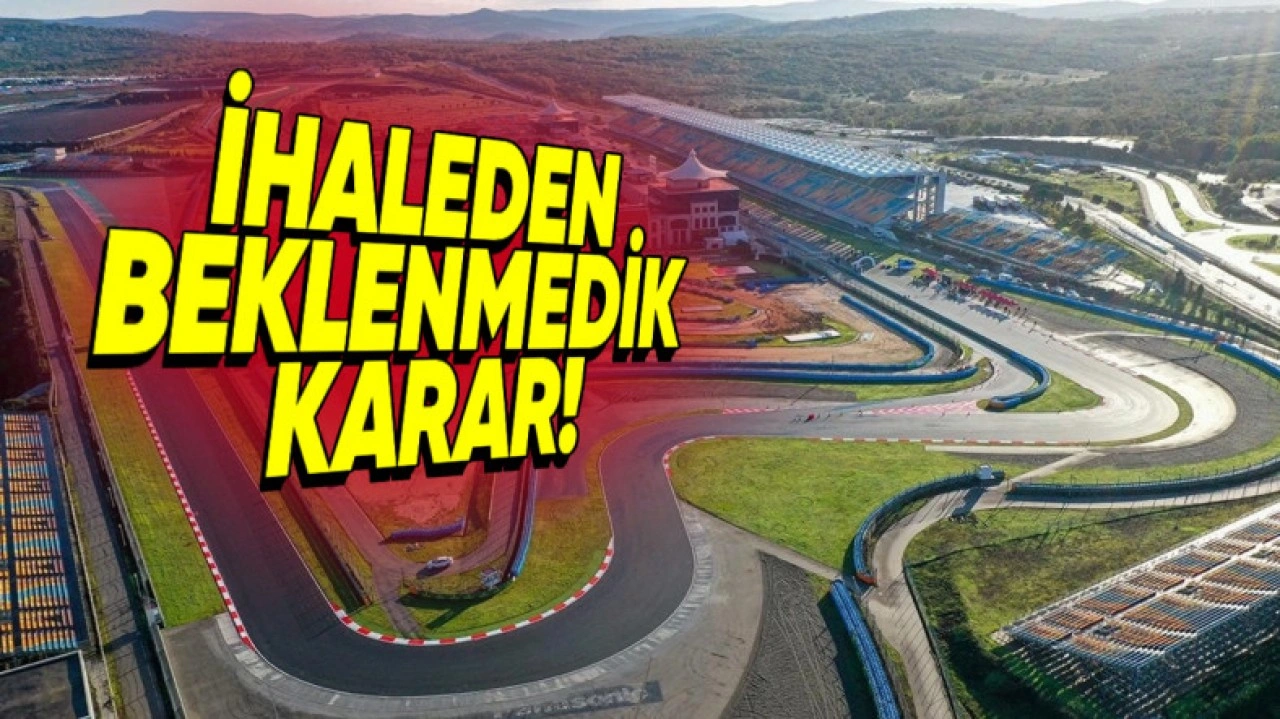 Formula 1 Pisti İhalesi İptal Edildi