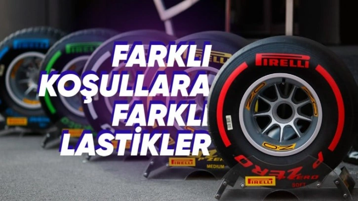 Formula 1'de Kullanılan Lastikler Ne Anlama Geliyor?