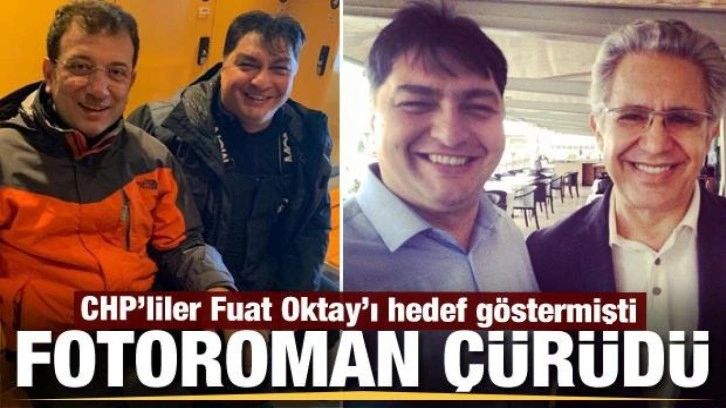 Fuat Oktay'a iftira! Veysel Filiz'in CHP'lilerle çekilmiş fotoğrafları ortaya çıktı