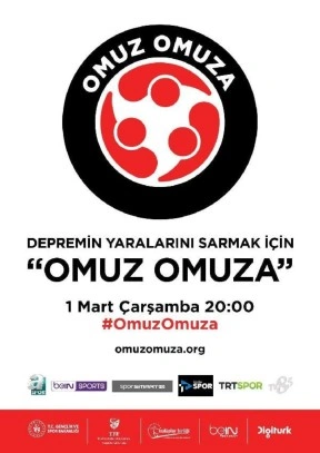 Futbol dünyasından 'Omuz Omuza' projesi