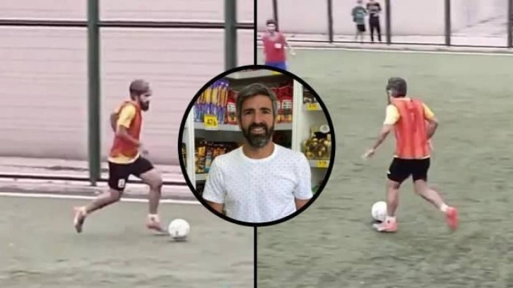 Futbol oynamak için doğmuş! Bir gören bir daha izliyor: 'Saf yetenek'