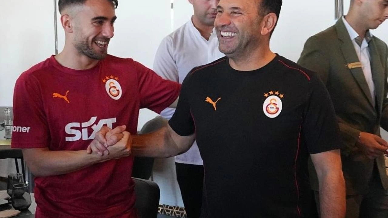 Galatasaray'da Okan Buruk'un doğum günü kutlandı