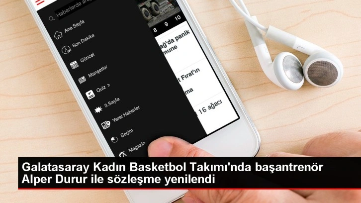 Galatasaray Kadın Basketbol Takımı Başantrenörü Alper Durur ile Sözleşme Yeniledi