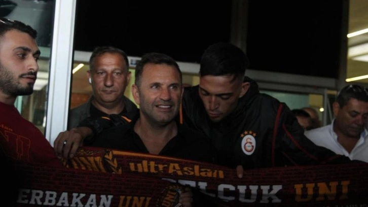 Galatasaray kafilesi Konya'ya geldi