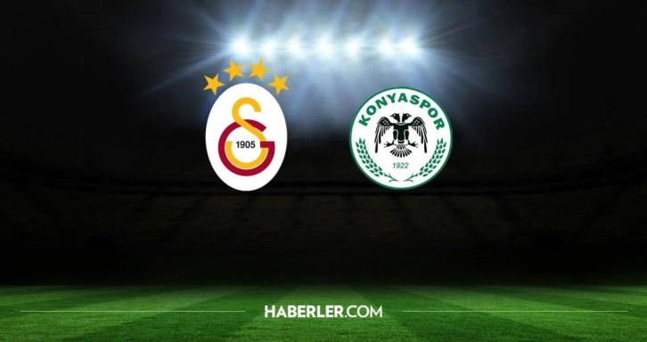 Galatasaray-Konya maçı saat kaçta? Galatasaray-Konyaspor maçı ne zaman, hangi kanalda?