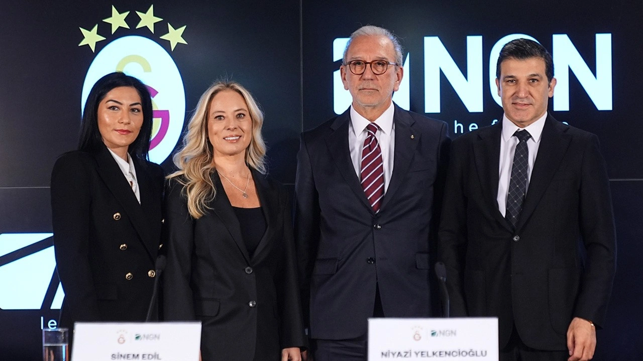 Galatasaray Kulübü ile teknoloji firması NGN sponsorluk anlaşması imzaladı