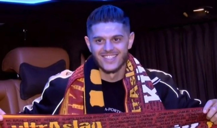 Galatasaray'ın yeni transferi Milot Rashica İstanbul'da!